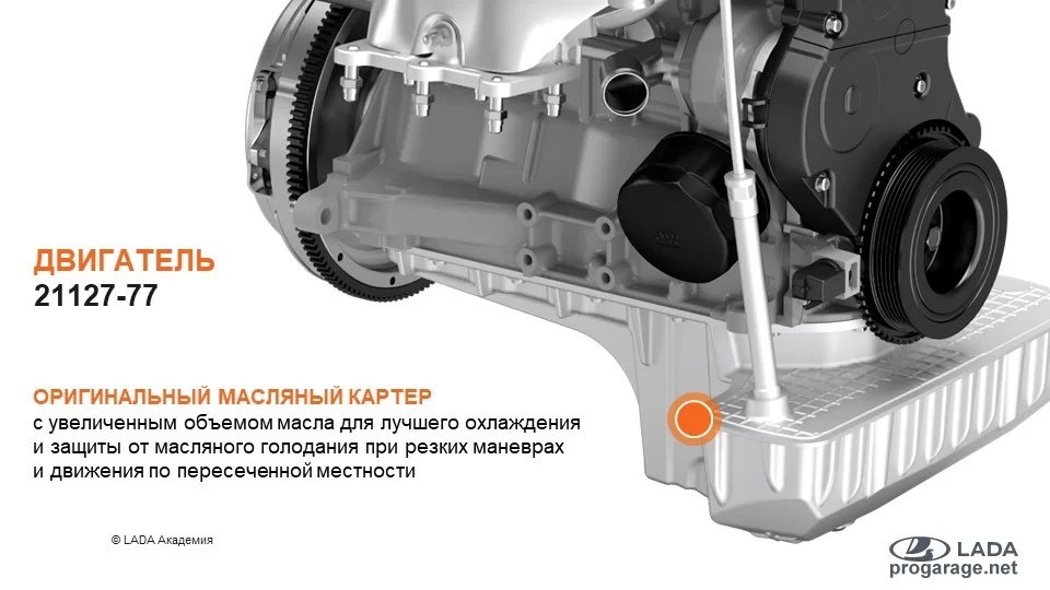 Поддон двигателя Niva Sport