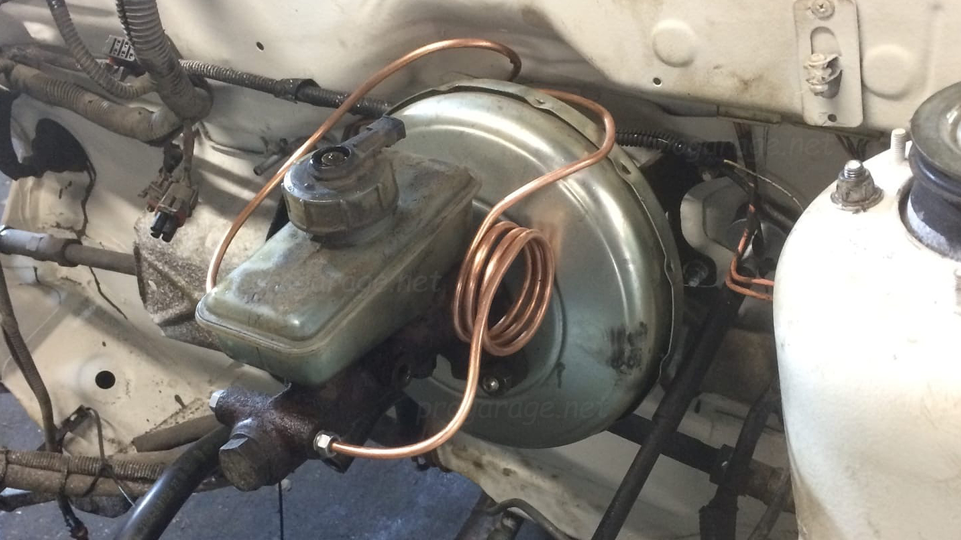 Мудя из тормозных трубок